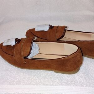 Brown Suede Loafers Rag & Company